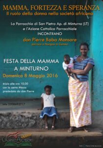 Locandina Festa della Mamma a Minturno